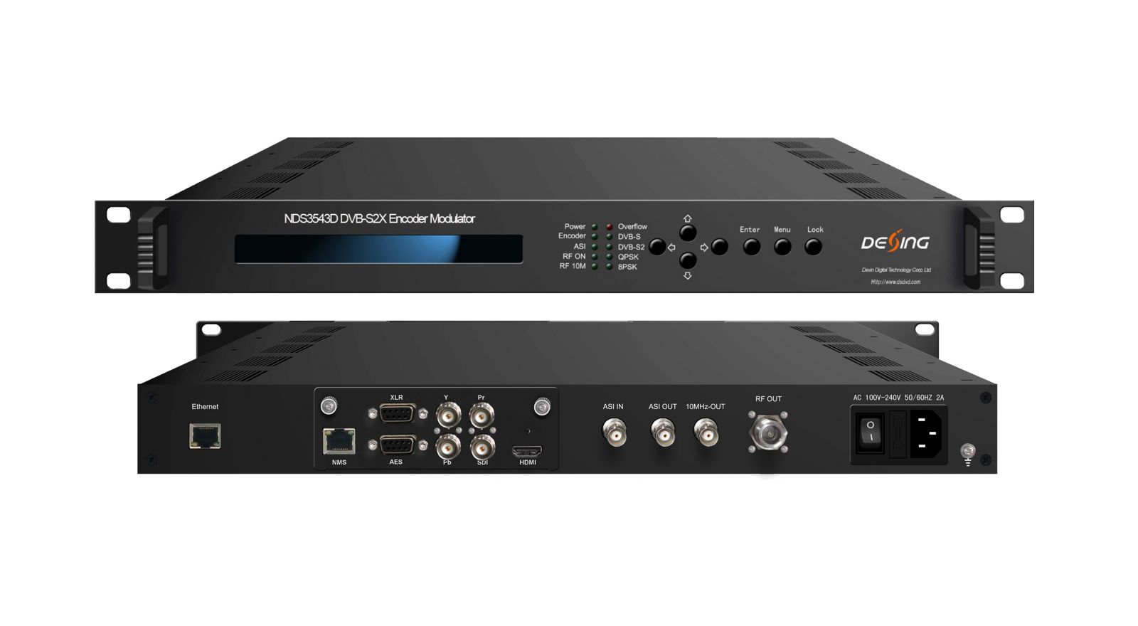 NDS3543D DVB-S2X encoder modulator